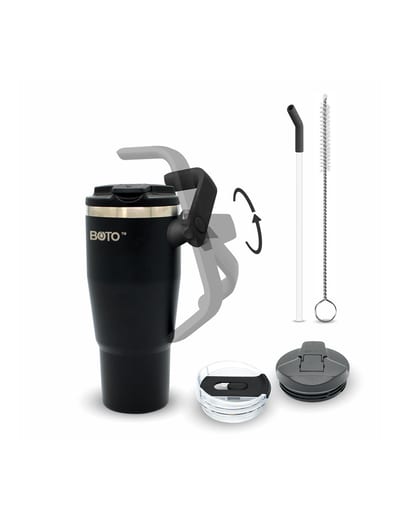 BOTO Gyro BG32-JB, 950 ml / 32 oz, Jet Black; vista y detalles oficiales 8.