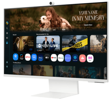 Monitor Samsung LS32FM801UNXZA — vista del producto