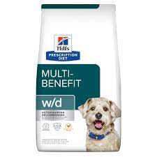 Hill's Prescription Diet w/d Multi-Benefit, alimento para perros, 8 kg