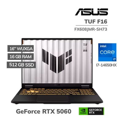 ASUS TUF Gaming F16 FX608JMR-SH73: resumen de procesador, memoria, SSD y gráficos