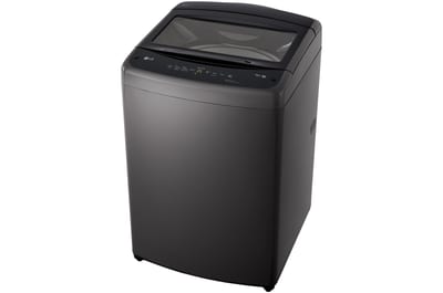 Lavadora LG WT19MVTB de 19 kg Negro Medio, vista derecha