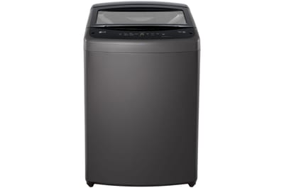 Lavadora LG WT19MVTB de 19 kg Negro Medio, vista frontal