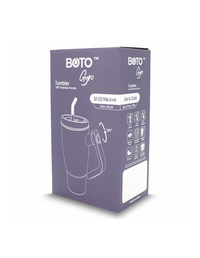 BOTO Gyro BG32-LB, 950 ml / 32 oz, Lilac Blush; vista y detalles oficiales 10.