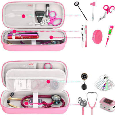 Estuche Bovke Rosa Perla Doble