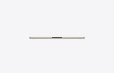 Apple MacBook Air 13 pulgadas M5 Starlight (blanco estelar): vista frontal cerrado