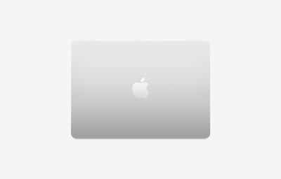 Apple MacBook Air 13 pulgadas M5 Silver (plata): vista de la tapa con logotipo Apple