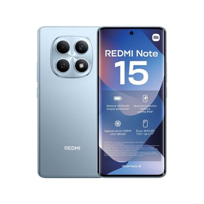 Xiaomi Redmi Note 15 4G, imagen referencial en color azul