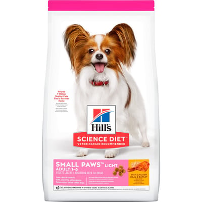 Hill's Science Diet Small Paws Light, alimento para perros, 2 kg