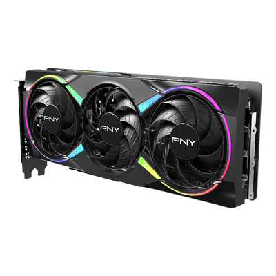 PNY GeForce RTX 5060 Ti 8GB EPIC-X RGB Overclocked Triple Fan — ventiladores