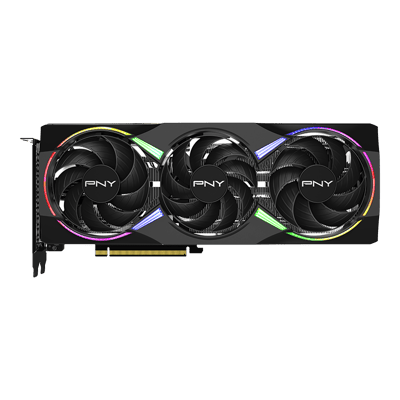 PNY GeForce RTX 5060 Ti 8GB EPIC-X RGB Overclocked Triple Fan — vista frontal
