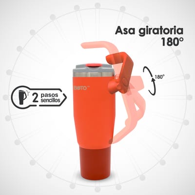 BOTO Gyro BG40-RV, 1,18 L / 40 oz, Red Velvet; detalle oficial del producto 15.