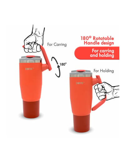 BOTO Gyro BG40-RV, 1,18 L / 40 oz, Red Velvet; vista y detalles oficiales 5.