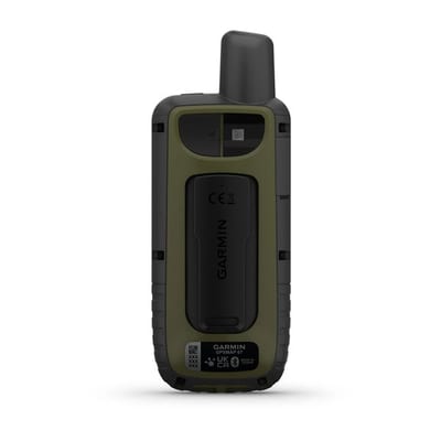 Garmin GPSMAP 67, vista posterior