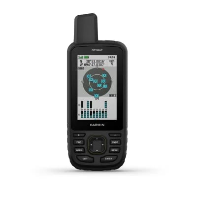 Garmin GPSMAP 67, pantalla de datos y navegación