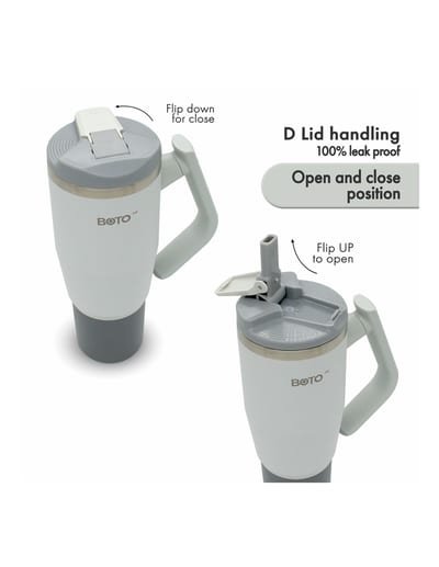 BOTO Gyro BG40-SV, 1,18 L / 40 oz, Silver Bullet; vista y detalles oficiales 5.
