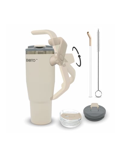 BOTO Gyro BG40-DS, 1,18 L / 40 oz, Desert Sand; vista y detalles oficiales 8.