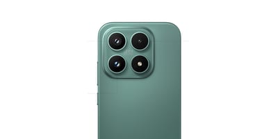 Xiaomi 17 verde, vistas posteriores del equipo; color referencial