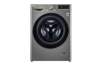 Lavadora secadora LG WD12VVC4S6C: vista frontal