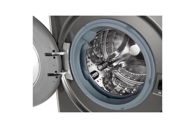 Lavadora secadora LG WD12VVC4S6C: detalle del tambor