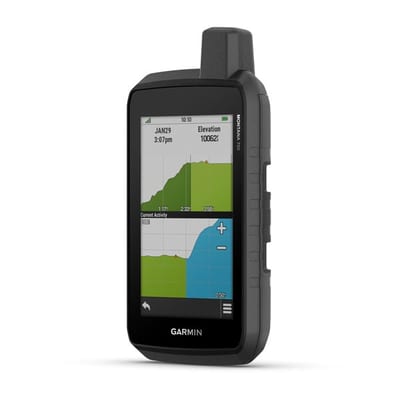 Garmin Montana 700, vista en perspectiva con altimetría