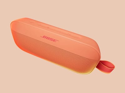 Parlante Bose SoundLink Flex 2nd Gen Sunset Peach, galería oficial del producto.