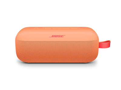 Parlante Bose SoundLink Flex 2nd Gen Sunset Peach, galería oficial del producto.