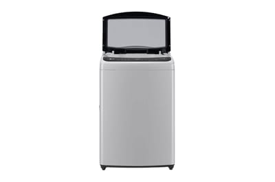 Lavadora LG WT19DV6 19 kg AI DD Plata, imagen 2: front open view