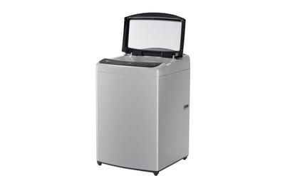 Lavadora LG WT19DV6 19 kg AI DD Plata, imagen 5: Right side open view