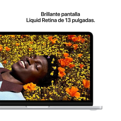 MacBook Neo MHFA4E/A Silver (plata): Detalle de la pantalla Liquid Retina de 13 pulgadas