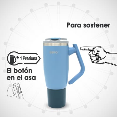 BOTO Gyro BG40-SB, 1,18 L / 40 oz, Steel Blue; detalle oficial del producto 16.