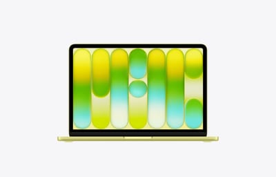 Apple MacBook Neo de 13 pulgadas en color Cítrico