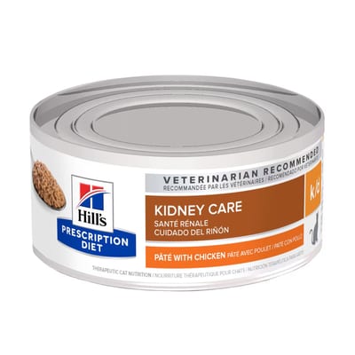 Hill's Prescription Diet k/d, alimento húmedo para gatos, 156 g