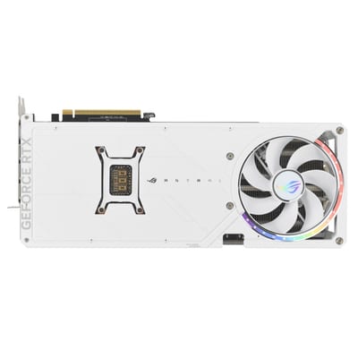ASUS ROG-ASTRAL-RTX5080-O16G-WHITE: vista posterior (5)