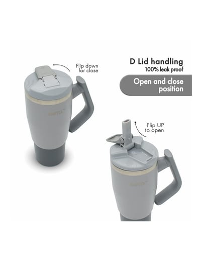 BOTO Gyro BG32-PS, 950 ml / 32 oz, Platinum Shadow; vista y detalles oficiales 5.