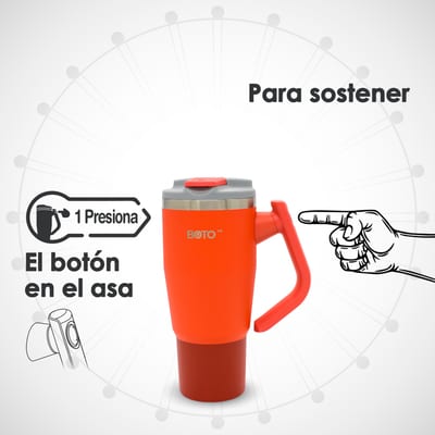 BOTO Gyro BG32-RV, 950 ml / 32 oz, Red Velvet; detalle oficial del producto 16.