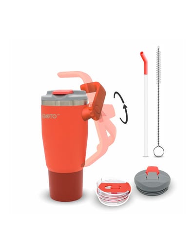 BOTO Gyro BG32-RV, 950 ml / 32 oz, Red Velvet; vista y detalles oficiales 8.