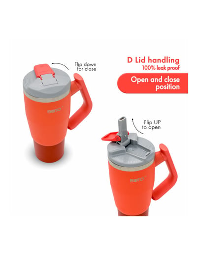 BOTO Gyro BG32-RV, 950 ml / 32 oz, Red Velvet; vista y detalles oficiales 6.