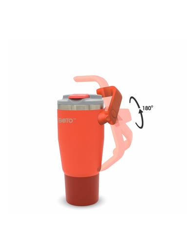 BOTO Gyro BG32-RV, 950 ml / 32 oz, Red Velvet; vista y detalles oficiales 4.