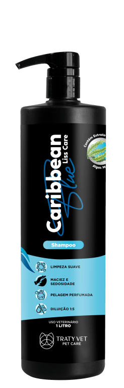 TratyVet Shampoo Caribbean Blue 1 L