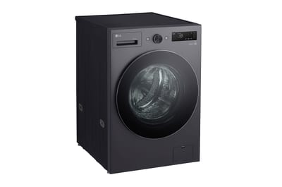 Lavadora secadora LG WD20EGNTSPG: perspectiva frontal izquierda