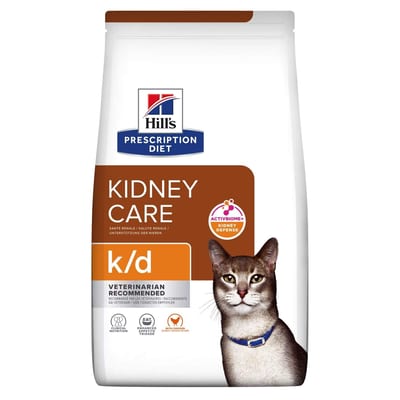 Hill's Prescription Diet k/d, alimento para gatos, 1,8 kg