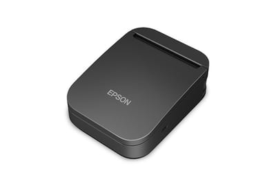 Epson Mobilink TM-P80II, vista lateral izquierda de la impresora portátil