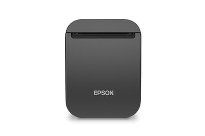 Epson Mobilink TM-P80II, vista frontal de la impresora portátil de recibos
