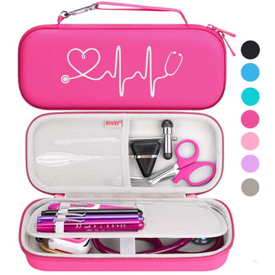Estuche Bovke Doble Frambuesa