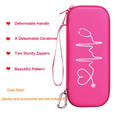 Estuche Bovke Doble Frambuesa