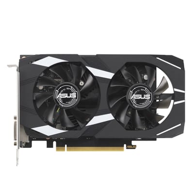 ASUS DUAL-RTX3050-O6G: vista frontal (2)