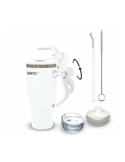 BOTO Gyro BG32-MW, 950 ml / 32 oz, Moon White; vista y detalles oficiales 8.