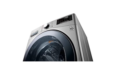 Lavadora secadora LG WD22VV2S6: vista superior de la puerta