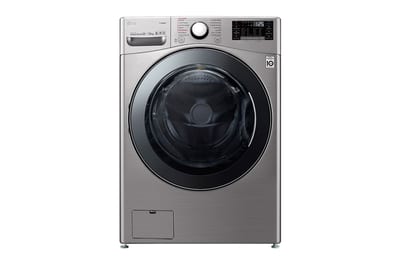 Lavadora secadora LG WD22VV2S6 Inox Titán: vista frontal