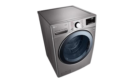 Lavadora secadora LG WD22VV2S6: vista superior en perspectiva